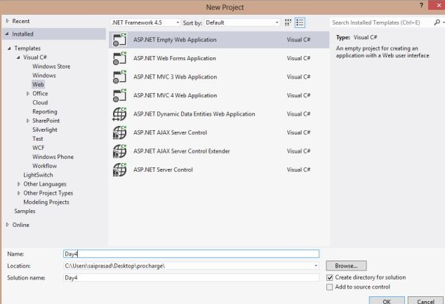 Add a new project day